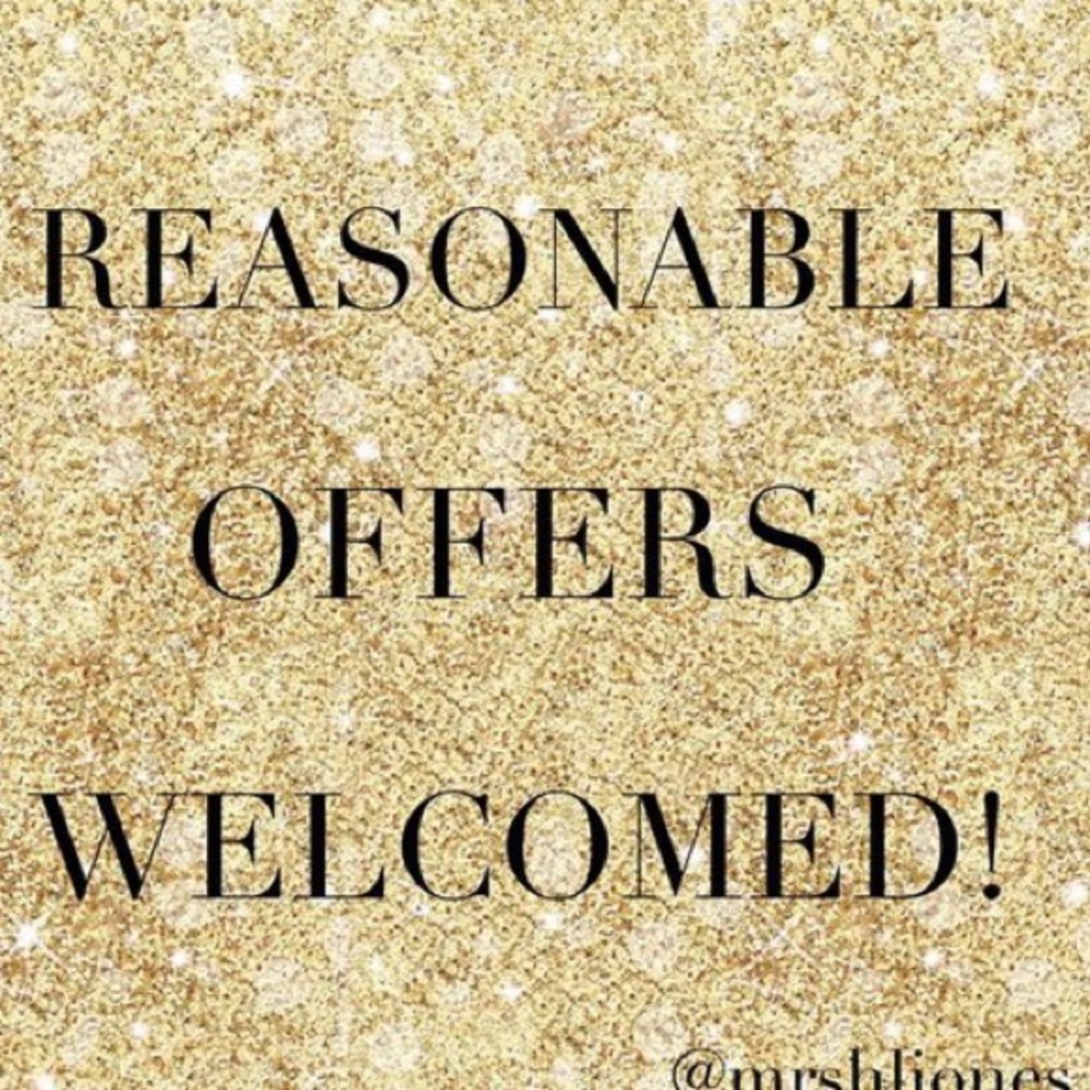 Offers welcome!